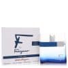 F Free Time by Salvatore Ferragamo Eau De Toilette Spray 3.4 oz (Men)