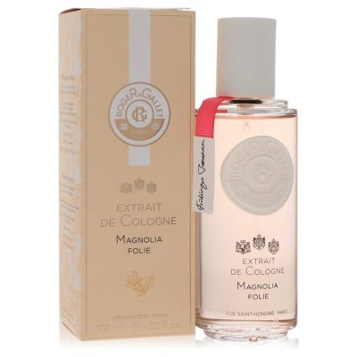 Roger & Gallet Magnolia Folie by Roger & Gallet Extrait De Cologne Spray 3.3 oz (Women)