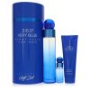 Perry Ellis 360 Very Blue by Perry Ellis Gift Set — 3.4 oz Eau De Toilette Spray + .25 oz Mini EDT Spray + 3 oz Shower Gel (Men)