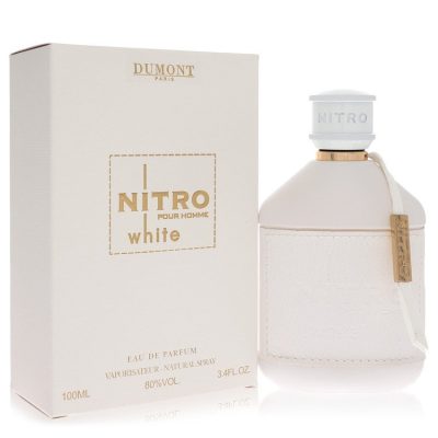 Dumont Nitro White by Dumont Paris Eau De Parfum Spray 3.4 oz (Men)