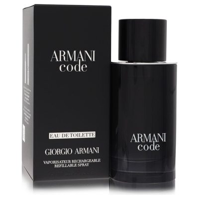 Armani Code by Giorgio Armani Eau De Toilette Spray Refillable 2.5 oz (Men)