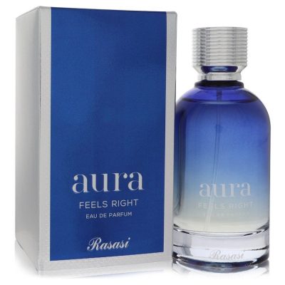 Rasasi Aura Feels Right by Rasasi Eau De Parfum Spray (Unisex) 3.3 oz (Men)