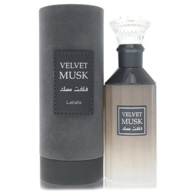 Lattafa Velvet Musk by Lattafa Eau De Parfum Spray (Unisex) 3.4 oz (Men)