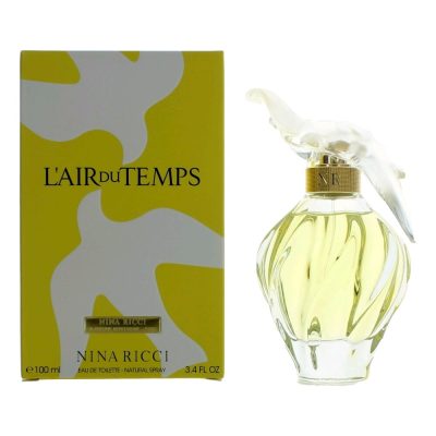 L’air du Temps by Nina Ricci, 3.4 oz Eau De Toilette Spray for Women