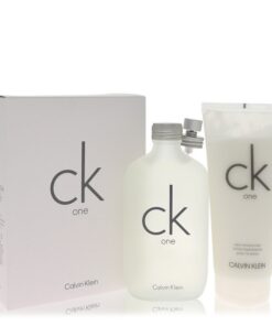 Ck One by Calvin Klein Gift Set — 6.7 oz Eau De Toilette Spray + 6.7 oz Body Moisturizer (Men)