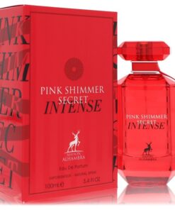 Maison Alhambra Pink Shimmer Secret Intense by Maison Alhambra Eau De Parfum Spray 3.4 oz (Women)