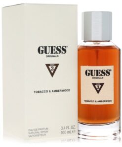 Guess Originals Type 3 Tabacco & Amberwood by Guess Eau De Parfum Spray 3.4 oz (Men)