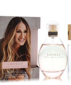 Lovely by Sarah Jessica Parker Eau De Parfum Spray + 1/2 oz Travel EDP Spray 3.4 oz (Women)