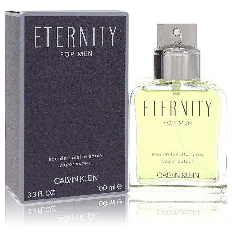 413073.jpg Eternity by Calvin Klein Eau De Toilette Spray 3.4 oz (Men)