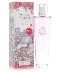 True Rose by Woods of Windsor Eau De Toilette Spray 3.3 oz (Women)