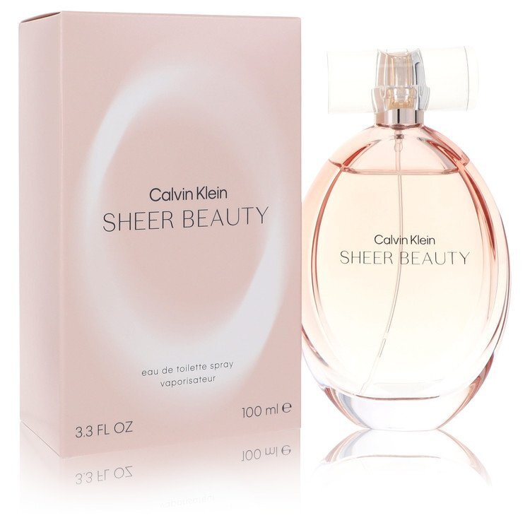 491085.jpg Sheer Beauty by Calvin Klein Eau De Toilette Spray 3.4 oz (Women)