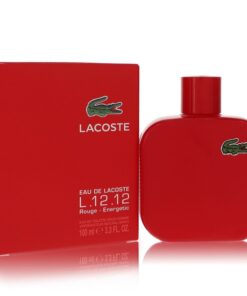 Lacoste Eau De Lacoste L.12.12 Rouge by Lacoste Eau De Toilette Spray 3.3 oz (Men)