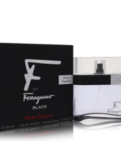 F Black by Salvatore Ferragamo Eau De Toilette Spray 1.7 oz (Men)