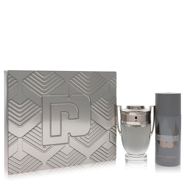 511837.jpg Invictus by Paco Rabanne Gift Set — 3.4 oz Eau De Toilette Spray + 5.1 oz Deodorant Spray (Men)