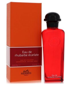 Eau De Rhubarbe Ecarlate by Hermes Eau De Cologne Spray 3.3 oz (Men)