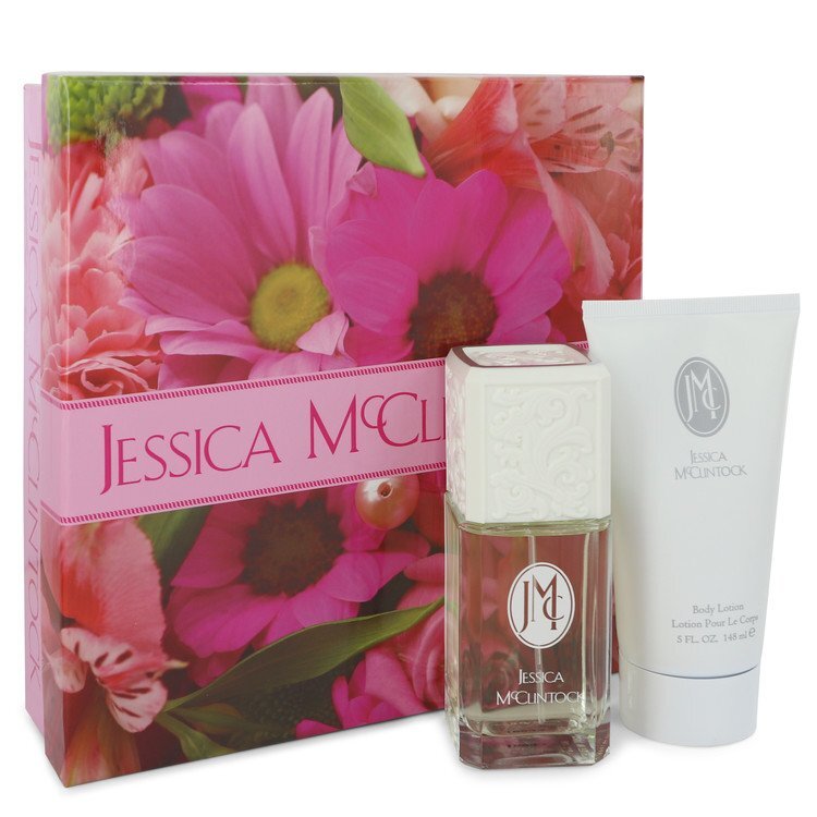 537009.jpg JESSICA Mc CLINTOCK by Jessica McClintock Gift Set — 3.4 oz Eau De Parfum Spray + 5 oz Body Lotion (Women)
