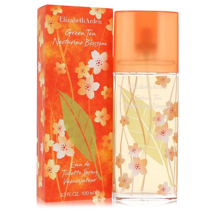 541186.jpg Green Tea Nectarine Blossom by Elizabeth Arden Eau De Toilette Spray 3.3 oz (Women)