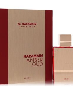 Al Haramain Amber Oud Rouge by Al Haramain Eau De Parfum Spray 2 oz (Men)