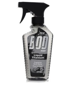 Bod Man Liquid Titanium by Parfums De Coeur Fragrance Body Spray 8 oz (Men)