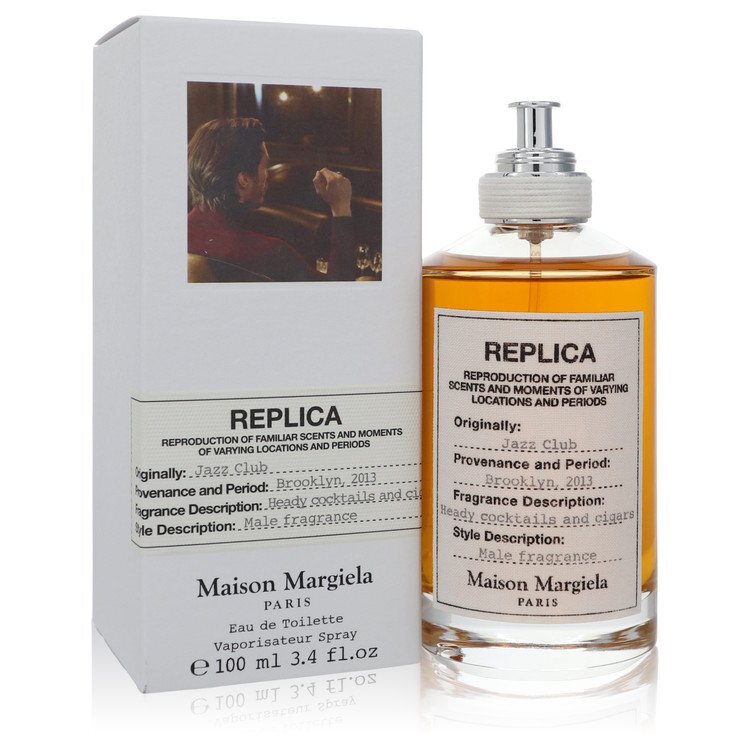 555600.jpg Replica Jazz Club by Maison Margiela Eau De Toilette Spray (Unisex) 3.4 oz (Men)