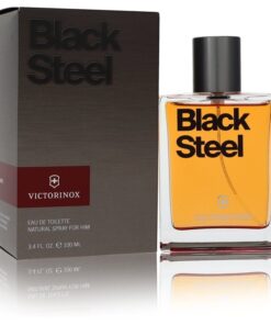 Swiss Army Black Steel by Victorinox Eau De Toilette Spray 3.4 oz (Men)