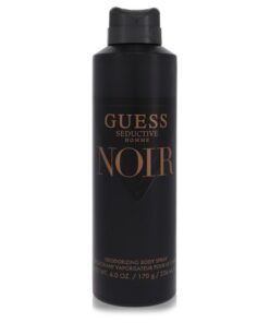 Guess Seductive Homme Noir by Guess Body Spray 6 oz (Men)
