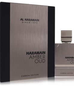 Al Haramain Amber Oud Carbon Edition by Al Haramain Eau De Parfum Spray (Unisex) 2 oz (Men)