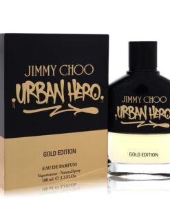 Jimmy Choo Urban Hero Gold Edition by Jimmy Choo Eau De Parfum Spray 3.3 oz (Men)