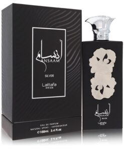 Lattafa Pride Ansaam Silver by Lattafa Eau De Parfum Spray (Unisex) 3.4 oz (Women)
