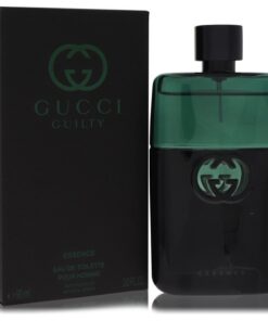 Gucci Guilty Essence by Gucci Eau De Toilette Spray 3 oz (Men)