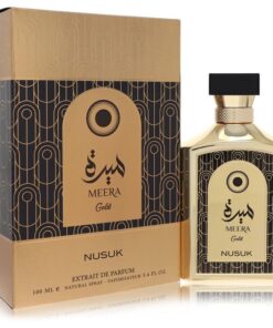 Nusuk Meera Gold by Nusuk Extrait De Parfum Spray (Unisex) 3.4 oz (Men)