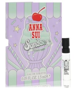 Anna Sui Sundae Violet Vibe by Anna Sui Vial (sample) .05 oz (Women) Anna Sui Sundae Violet Vibe by Anna Sui Vial (sample) .05 oz (Women)