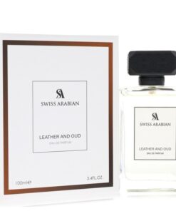 Swiss Arabian Leather And Oud by Swiss Arabian Eau De Parfum Spray (Unisex) 3.4 oz (Men)
