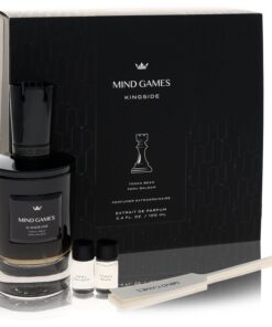 Mind Games Kingside by Mind Games Gift Set — 3.4 oz Extrait De Parfum Spray + Two 0.10 Mini EDP Travel Size + Testing Papers (Men) Mind Games Kingside by Mind Games Gift Set — 3.4 oz Extrait De Parfum Spray + Two 0.10 Mini EDP Travel Size + Testing Papers (Men)