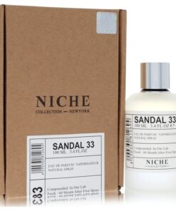 Khalis Sandal 33 Niche Collection by Khalis Eau De Parfum Spray 3.4 oz (Men)