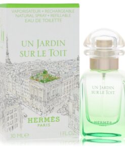 Un Jardin Sur Le Toit by Hermes Eau De Toilette Spray 1.0 oz (Men)