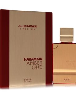 Al Haramain Amber Oud Rouge by Al Haramain Eau De Parfum Spray 4 oz (Men)
