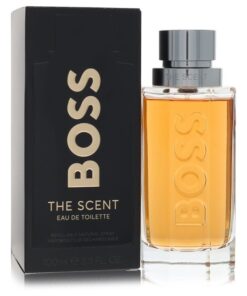 Boss The Scent by Hugo Boss Eau De Toilette Refillable Spray 3.3 oz (Men)