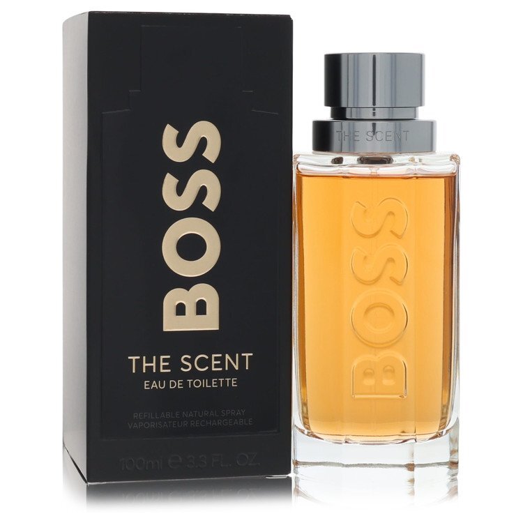 571635.jpg Boss The Scent by Hugo Boss Eau De Toilette Refillable Spray 3.3 oz (Men)