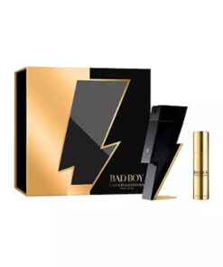 Carolina herrera bad boy 2 pcs set: 3.4 eau de toilette spray + 0.34 eau de toilette spray