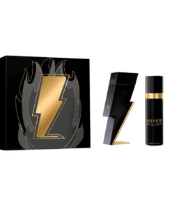 Carolina herrera bad boy 3 pcs set: 3.4 eau de toilette spray + 0.34 eau de toilette spray + 3.4 deodorant spray