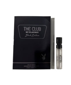 Playboy the club black edition 0.05 eau de toilette spray vial for men