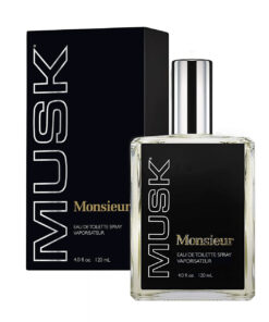 Monsieur musk 4 oz eau de toilette spray for men