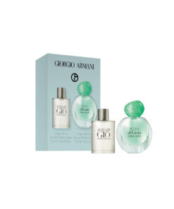 Armani 2 pcs set: acqua di gio men 5 ml eau de toilette mini + acqua di gioia 5 ml eau de parfum mini
