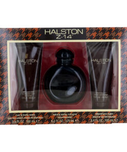 Halston z-14 3 pcs set for men: 4.2 cologne spray + 3.4 aftershave balm + 3.4 hair & body wash