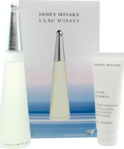 Issey miyake 2 pcs set for women: 3.4 eau de toilette spray + 2.5 body cream (travel)