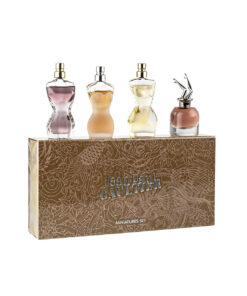 Jean paul gaultier 4 * 6 ml mini set for women: scandal eau de parfum + divine eau de parfum + classique eau de toilette + la belle eau de parfum