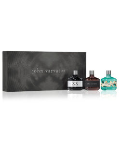 John varvatos 3 * 15 ml eau de toilette mini set for men: classic + xx + xx artisan teal