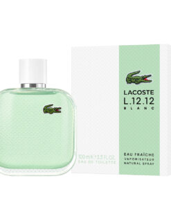 Lacoste l.12.12 blanc eau fraiche 3.3 eau de toilette spray for men