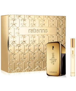 Paco rabanne one million 2 pcs set for men: 1.7 eau de toilette spray + 0.34 eau de toilette spray.